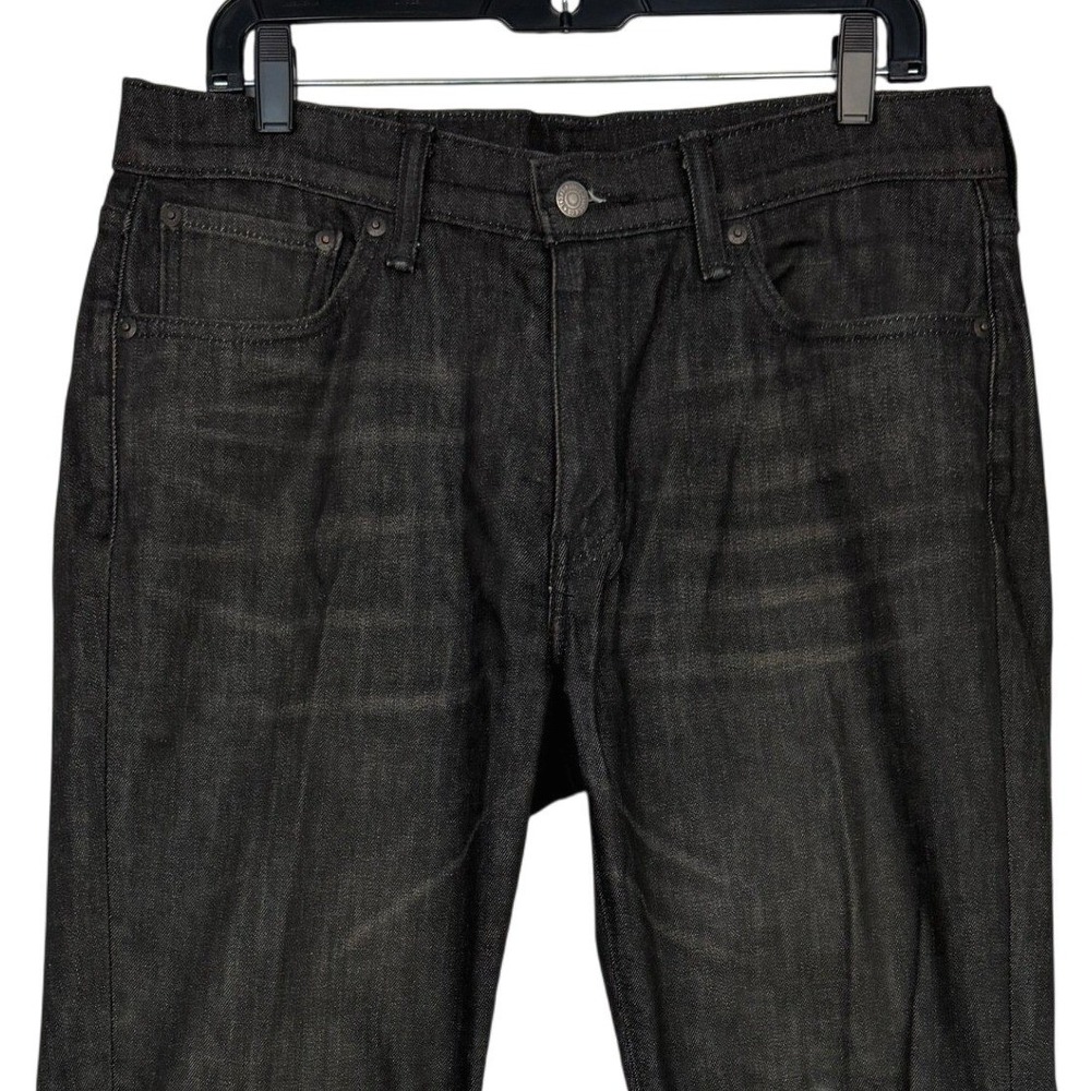 Levi's 541 Athletic Taper Jeans Mens 32x30 Cotton Stretch Black Denim Dark Wash